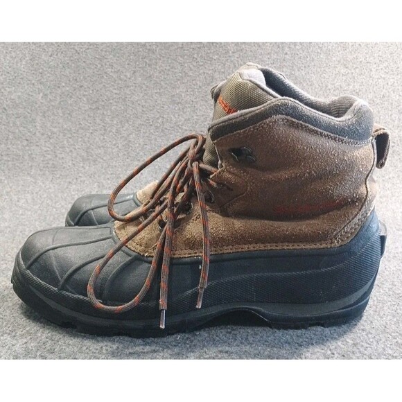 Columbia Men\'s Falmouth Boots Size 12 Hiking Working Duck Brown YM-1207-223 main image 15
